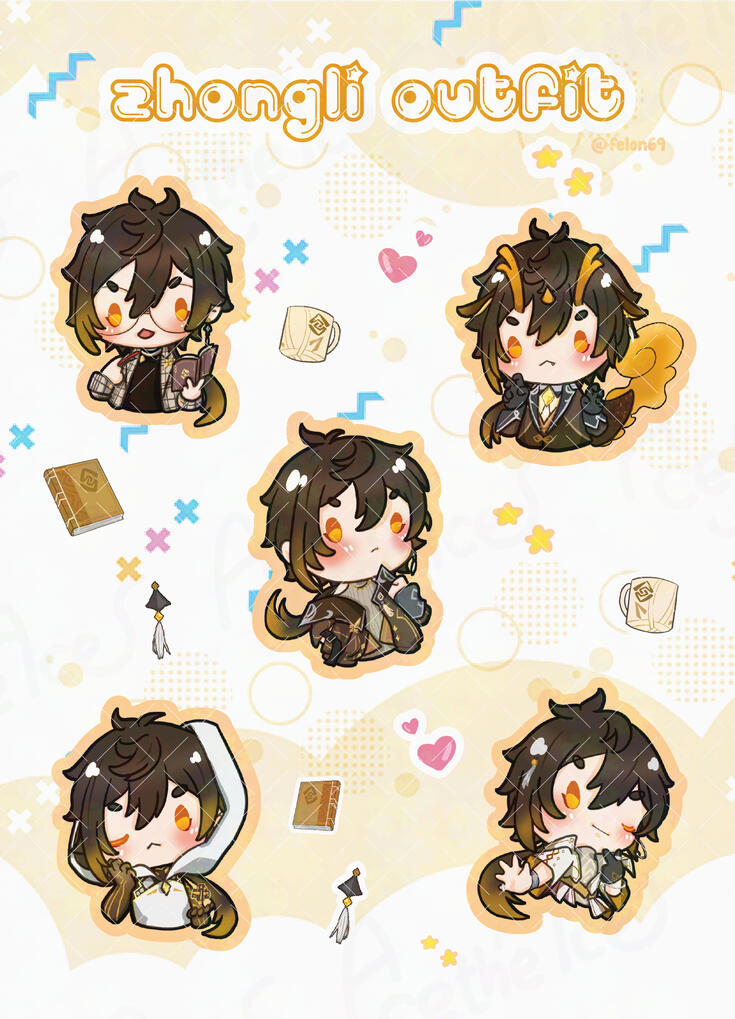 Genshin - Zhongli's outfit